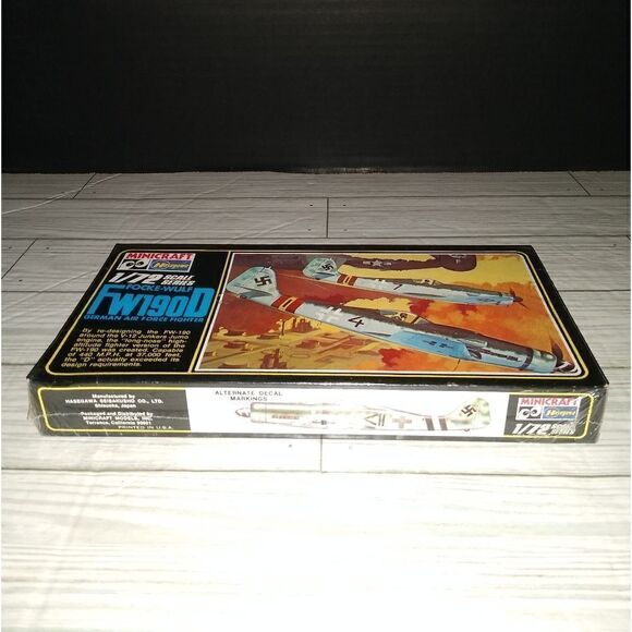 Hasegawa Minicraft 1/72 Focke-Wulf Fw190D German Air Force Fighter Model Plane - Picture 4 of 6